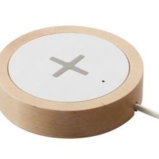 イケア(IKEA)の新品　NORDMARKE ワイヤレス充電パッド(バッテリー/充電器)