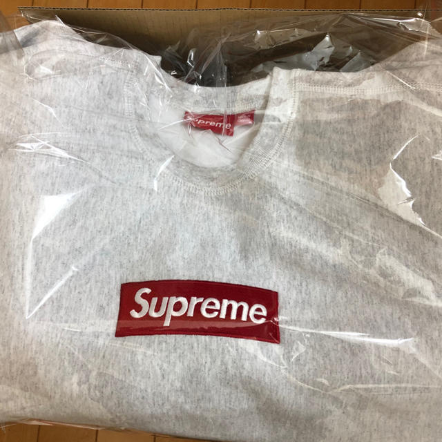 2018aw supreme Box Logo Crewneck Medium