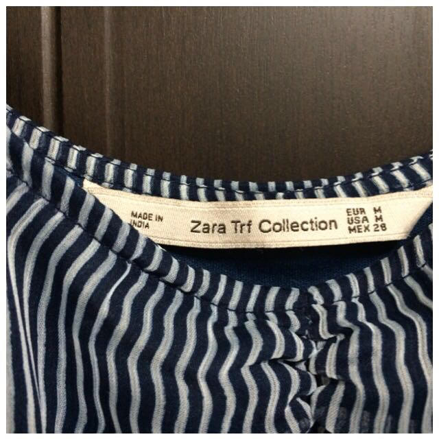 ZARA(ザラ)のストライプワンピース レディースのワンピース(ミニワンピース)の商品写真