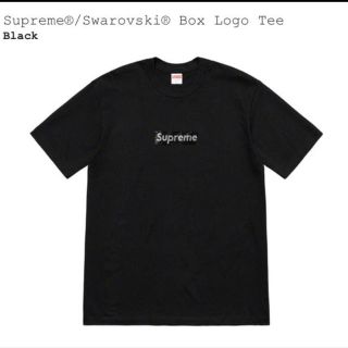 シュプリーム(Supreme)のsupreme スワロフスキー boxlogo (Tシャツ(半袖/袖なし))