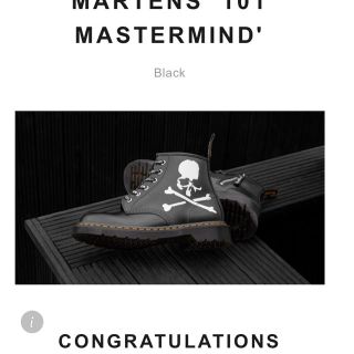 マスターマインドジャパン(mastermind JAPAN)の(コグマ様専用)mastermind  dr.martens(ブーツ)