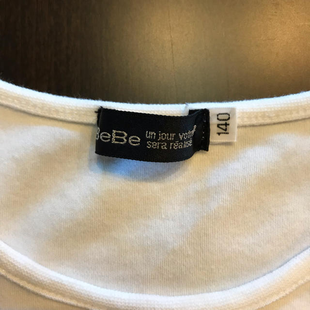 BeBe(ベベ)のBEBE☆140☆半袖Tシャツ キッズ/ベビー/マタニティのキッズ服女の子用(90cm~)(Tシャツ/カットソー)の商品写真