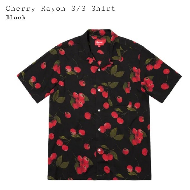 Supreme☆Cherry Rayon Shirt チェリーレーヨンシャツ