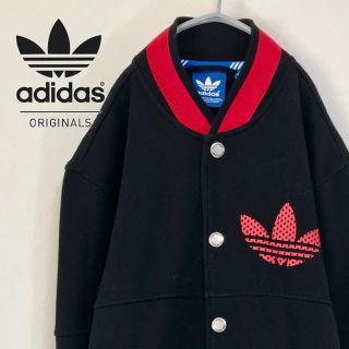 アディダス(adidas)のめぐみ様専用【人気のビッグトレフォイルロゴ】adidas スウェットスタジャン(スウェット)