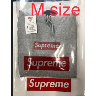 シュプリーム(Supreme)のSupreme Swarovski Box Logo Hooded (パーカー)