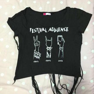 ジェイダ(GYDA)のGYDA☆festivalﾌﾘﾝｼﾞT(Tシャツ(半袖/袖なし))