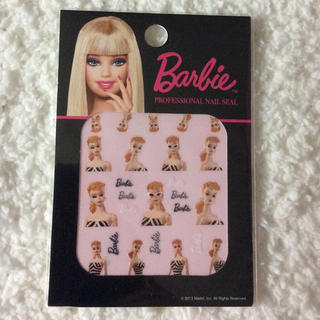バービー(Barbie)のバービーネイルシール(ネイル用品)