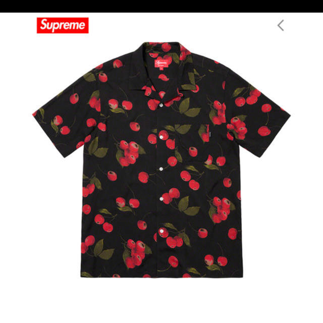 メンズsupreme cherry rayon