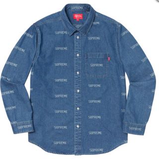 シュプリーム(Supreme)のsupreme Logo Denim Shirt(シャツ)