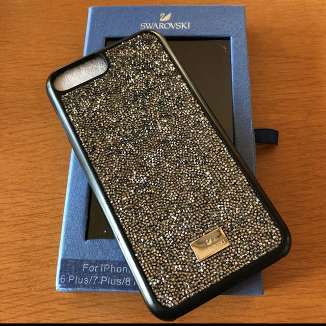 SWAROVSKI - スワロフスキー i phone 7 Plus スマホ ケース カバー スワロの通販 by ♡LOVE’s closet♡｜スワロフスキーならラクマ