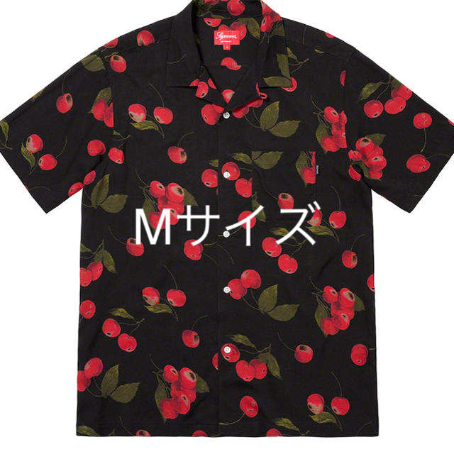 Supreme Cherries Shirt Black M アロハ-