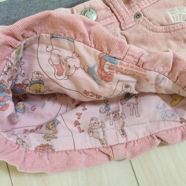 RODEO CROWNS(ロデオクラウンズ)のロデオクラウンズ キッズ スカート 120 キッズ/ベビー/マタニティのキッズ服女の子用(90cm~)(スカート)の商品写真