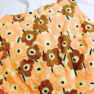 マリメッコ(marimekko)のmarimekko 花柄ワンピース(ロングワンピース/マキシワンピース)