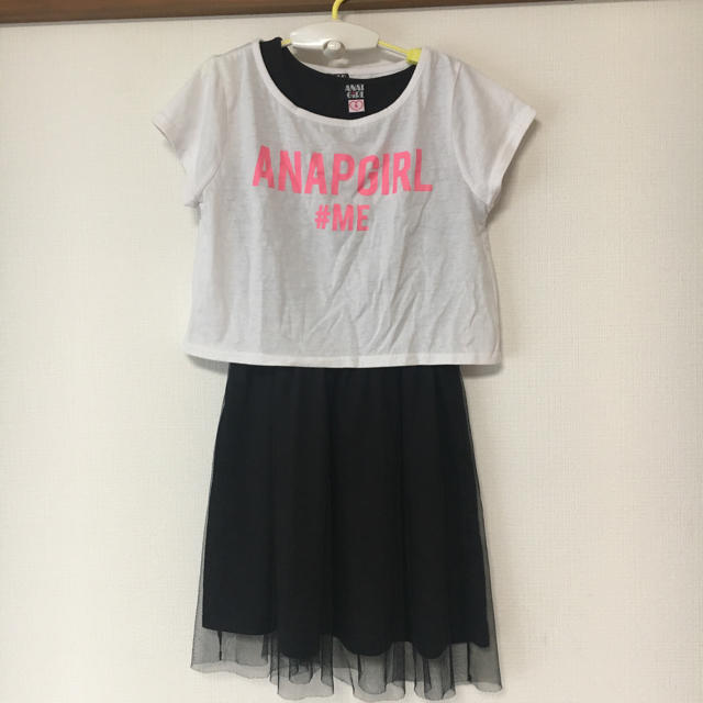 ANAP(アナップ)のANAP GIRLワンピース キッズ/ベビー/マタニティのキッズ服女の子用(90cm~)(ワンピース)の商品写真