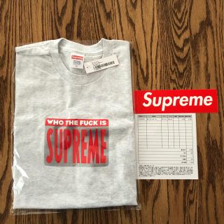 シュプリーム(Supreme)のsupreme Who the Fuck Tee  M(Tシャツ/カットソー(半袖/袖なし))