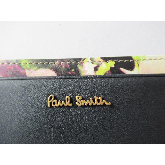 Paul Smith(ポールスミス)のポールスミス 新品ブラック パスケース / 定期入れ（PWU760-10） レディースのファッション小物(名刺入れ/定期入れ)の商品写真