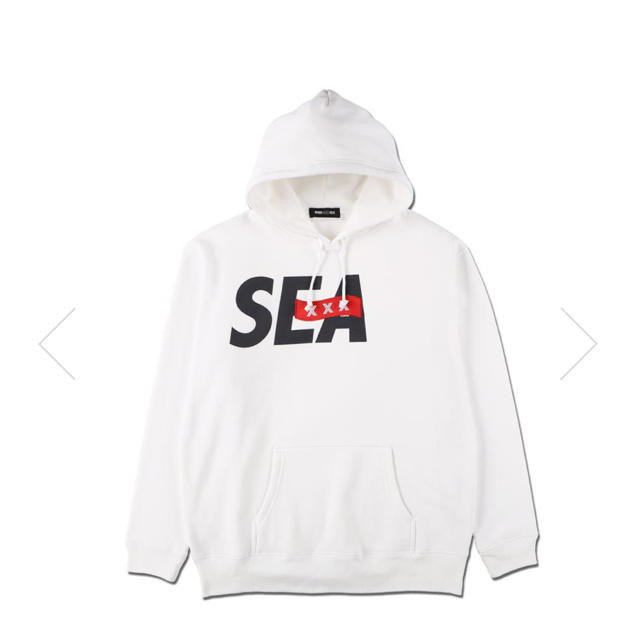 XXX ウィンダンシー WDS HOODIE ホワイト Mサイズ ラスト1点