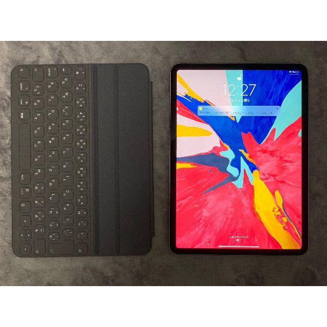 iPad(アイパッド)のiPad Pro (11インチ) + Smart Keyboard Folio スマホ/家電/カメラのPC/タブレット(タブレット)の商品写真