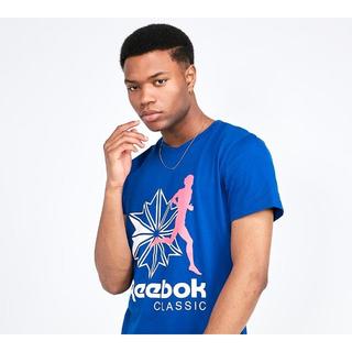 リーボック(Reebok)のSサイズ Reebok リーボック ロゴTシャツ ブルー(Tシャツ/カットソー(半袖/袖なし))