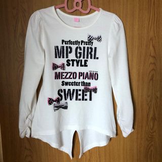 メゾピアノジュニア(mezzo piano junior)のメゾピアノ 長袖カットソー (Tシャツ/カットソー)