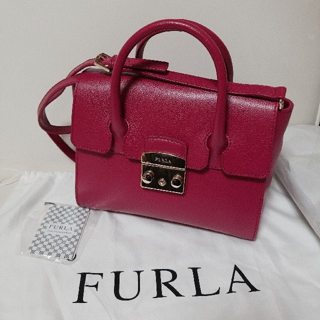 【新品】FURLA フルラ メトロポリス 薄ピンク