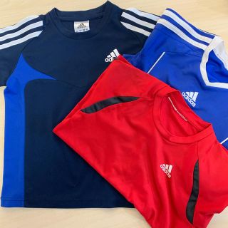 アディダス(adidas)のアデダス キッズ 110 3枚セット(Tシャツ/カットソー)