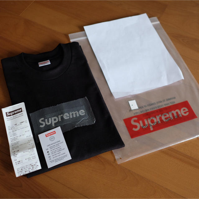 Supreme Swarovski Box Logo Tee Black M