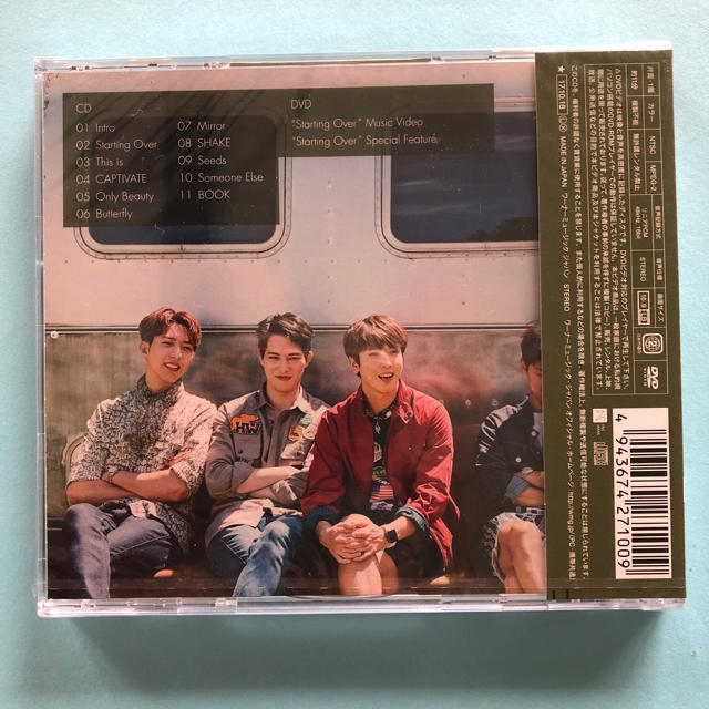 CNBLUE(シーエヌブルー)のSTAY GOLD（初回限定盤A）CD +DVD エンタメ/ホビーのCD(K-POP/アジア)の商品写真