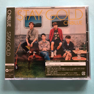 シーエヌブルー(CNBLUE)のSTAY GOLD（初回限定盤A）CD +DVD(K-POP/アジア)