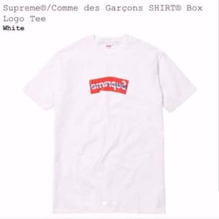 シュプリーム(Supreme)のSupreme/COMME Des Garcons Box Logo Tee M(Tシャツ/カットソー(半袖/袖なし))