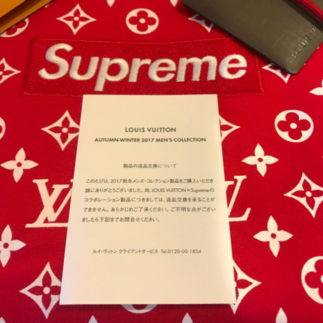 LOUIS VUITTON(ルイヴィトン)のLuis vuitton supreme BOXロゴパーカー メンズのトップス(パーカー)の商品写真