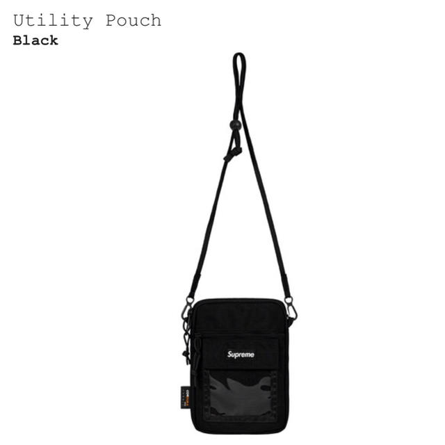 【即日発送可】Supreme Utility Pouch 黒