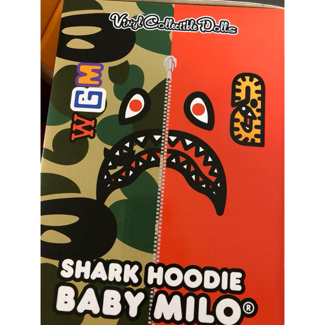 A BATHING APE(アベイシングエイプ)のshark hoodie  baby milo エンタメ/ホビーのフィギュア(その他)の商品写真