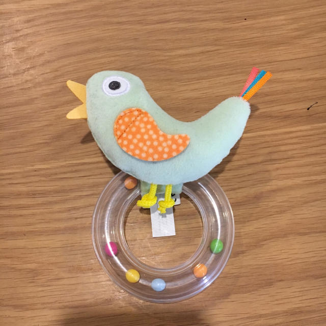 鳥さんガラガラ キッズ/ベビー/マタニティのおもちゃ(がらがら/ラトル)の商品写真