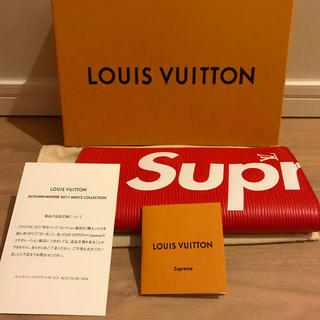 ルイヴィトン(LOUIS VUITTON)のLuis vuitton  supreme 長財布(長財布)