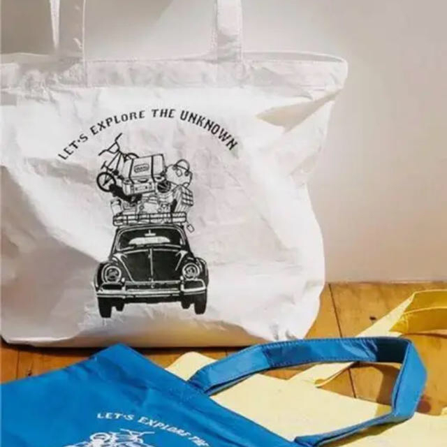 DEUXIEME CLASSE(ドゥーズィエムクラス)のネイビー ベイクルーズ12周年記念オリジナルトートバッグ レディースのバッグ(トートバッグ)の商品写真