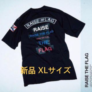 サンダイメジェイソウルブラザーズ(三代目 J Soul Brothers)の【新品】JSB RAISE THE FRAG Tシャツ 黒 XLサイズ(Tシャツ/カットソー(半袖/袖なし))