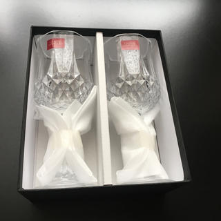 クリスタルダルク(Cristal D'Arques)のクリスタルダルク ロンシャンワイングラスペア(グラス/カップ)