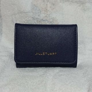 ジルスチュアート(JILLSTUART)のMORE 11月号 付録 JILL STUART三つ折り財布 ネイビーバージョン(財布)