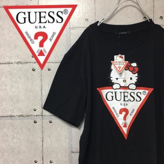 ゲス(GUESS)の【激レアコラボ】【大人気ブランド】GUESS×HELLO KITTY Tシャツ(Tシャツ(半袖/袖なし))