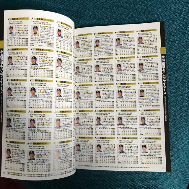 宝島社(タカラジマシャ)のプロ野球選手名鑑２０１９MonoMax付録ミニサイズで球場にも持っていけます エンタメ/ホビーの雑誌(趣味/スポーツ)の商品写真