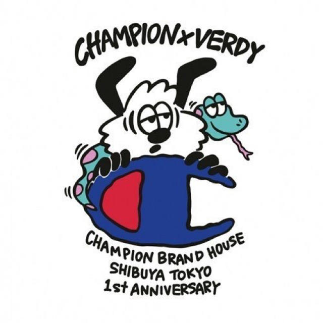 Champion(チャンピオン)のchampion verdy ZEPANESE CLUB tシャツ メンズのトップス(Tシャツ/カットソー(半袖/袖なし))の商品写真