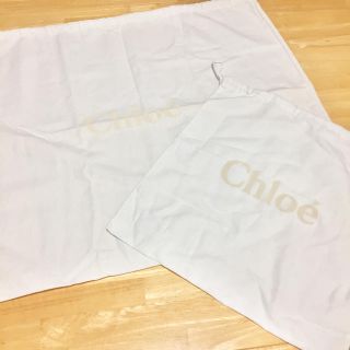 クロエ(Chloe)のChloe クロエ 保存バック 大小二枚セット(エコバッグ)