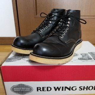 レッドウィング(REDWING)の【美品】茶芯　レッドウイング　redwing 8165　犬タグ　7D　25cm(ブーツ)