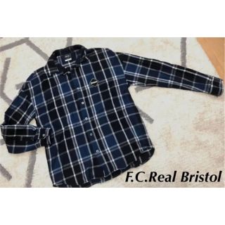 エフシーアールビー(F.C.R.B.)の超美品！F.C.R.B.(F.C.Real Bristol)チェックシャツ(シャツ)