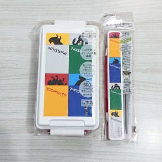 お買得箸set❗新品 ふわっとコンテナランチボックス 弁当箱 500ml(弁当用品)