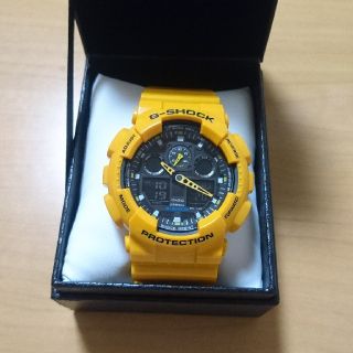 ジーショック(G-SHOCK)のジーショック イエロー 未使用に近い美品(腕時計(デジタル))