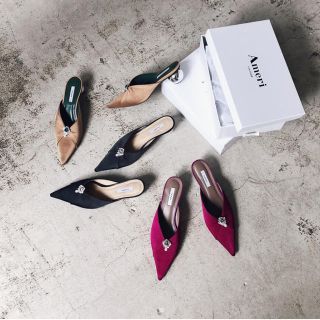 アメリヴィンテージ(Ameri VINTAGE)のみゆき様専用★AMERI 2WAY POINTED TOE MULE(ミュール)