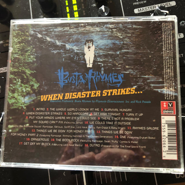 when disaster strikes… エンタメ/ホビーのCD(ヒップホップ/ラップ)の商品写真