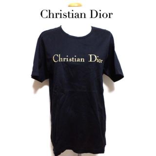 クリスチャンディオール(Christian Dior)のルルー様専用！！！Christian　Dior　刺繍ロゴ入りTシャツ♪(Tシャツ/カットソー(半袖/袖なし))